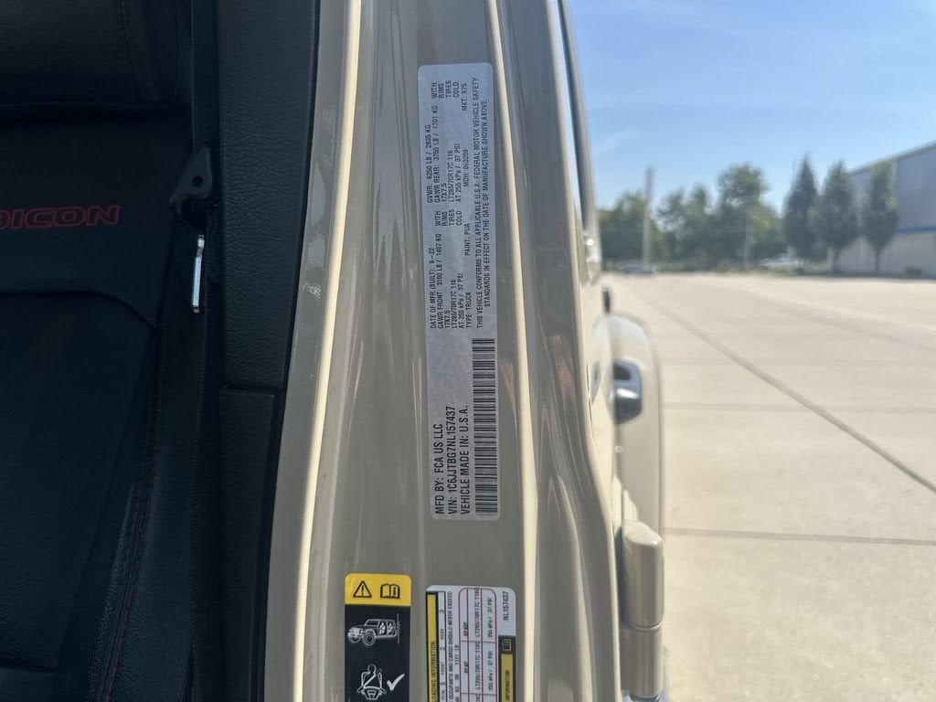 2022 Jeep Gladiator Rubicon 4x4