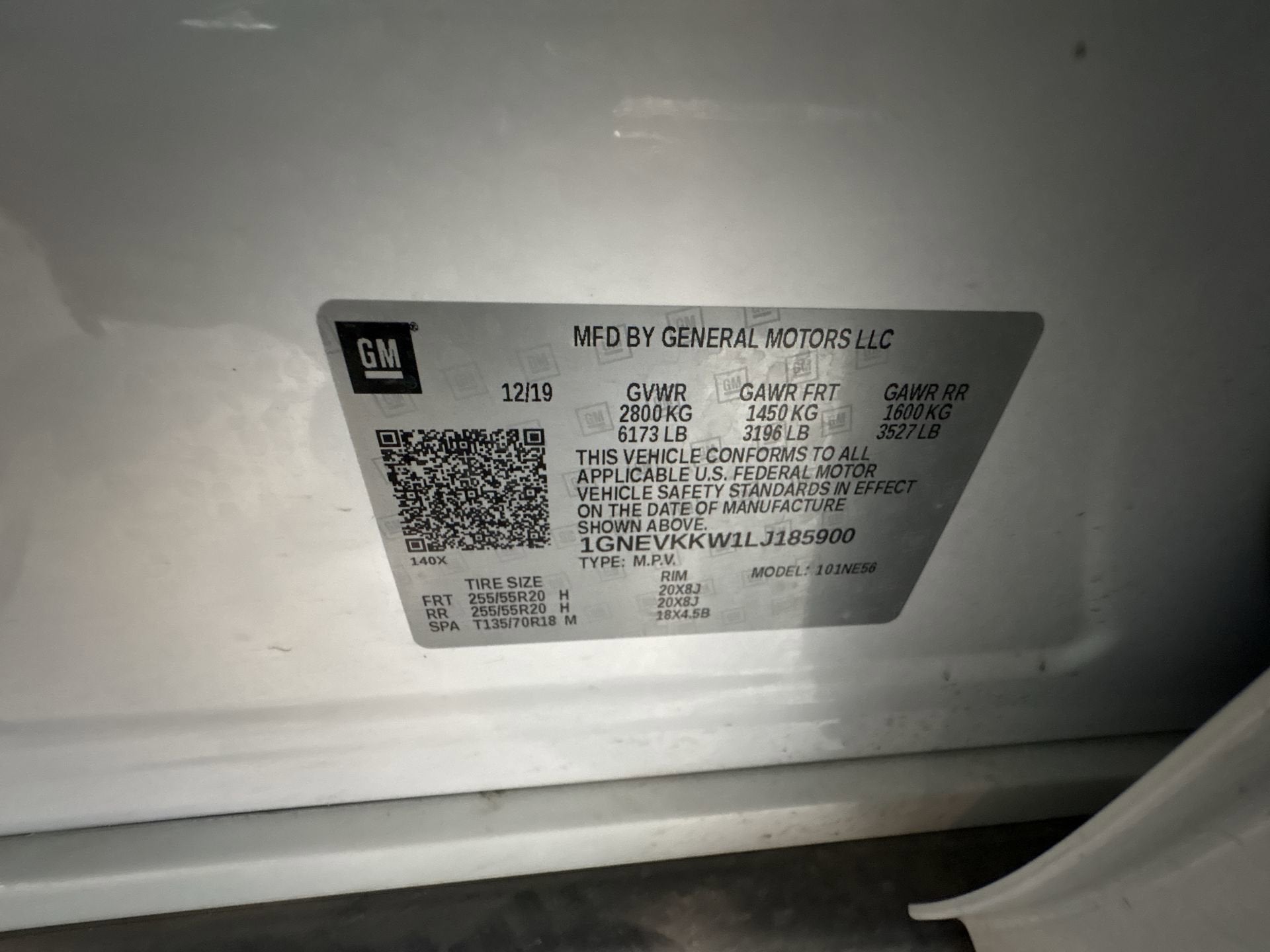 2020 Chevrolet Traverse Premier