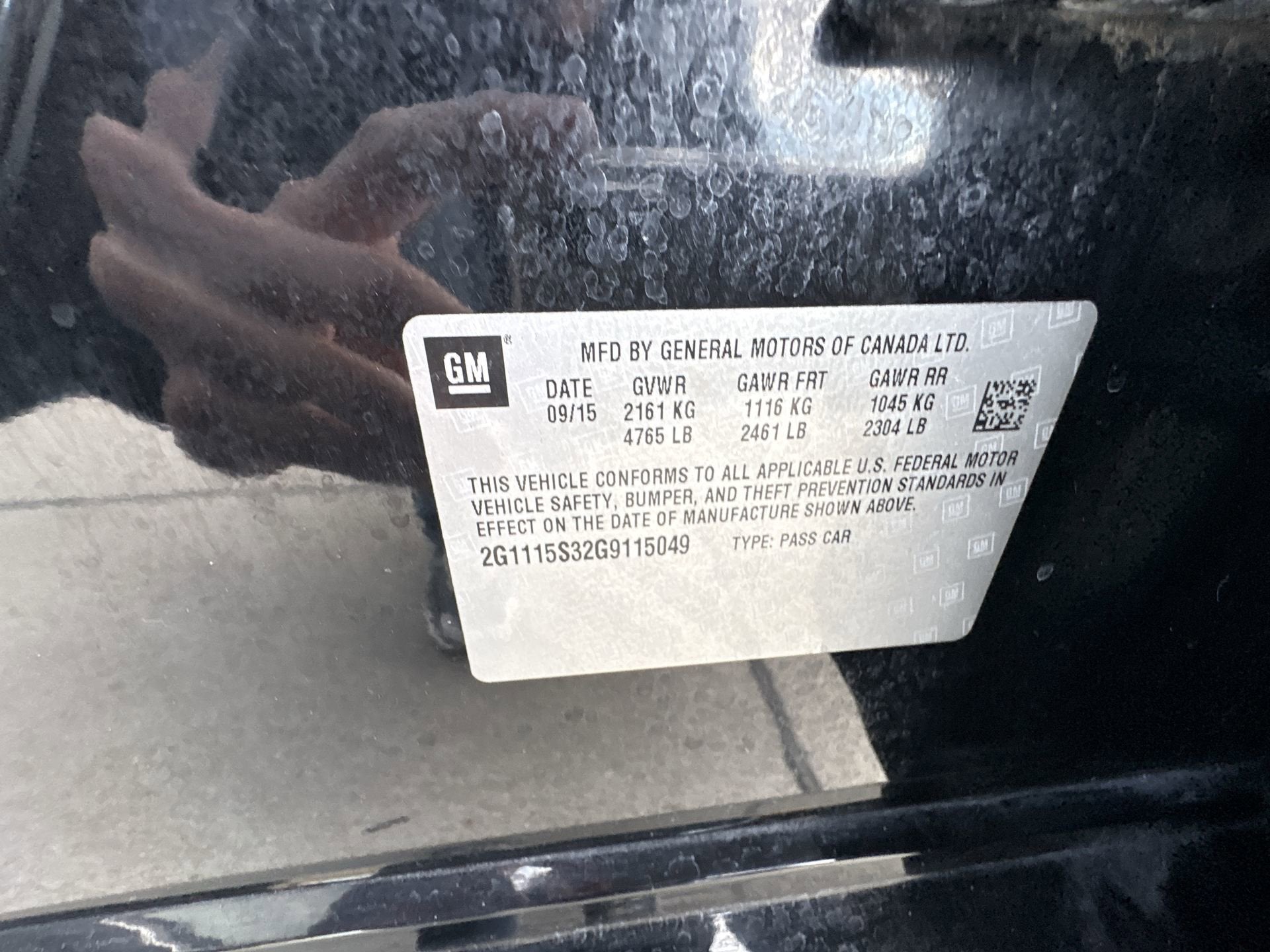 2016 Chevrolet Impala LT