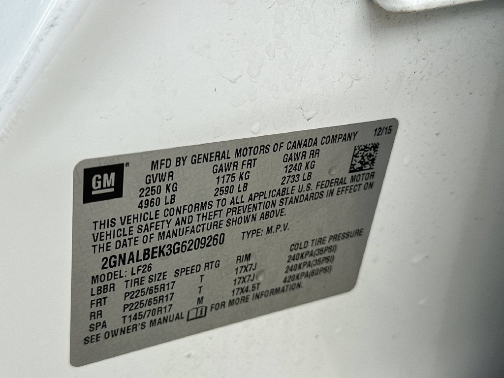 2016 Chevrolet Equinox LS