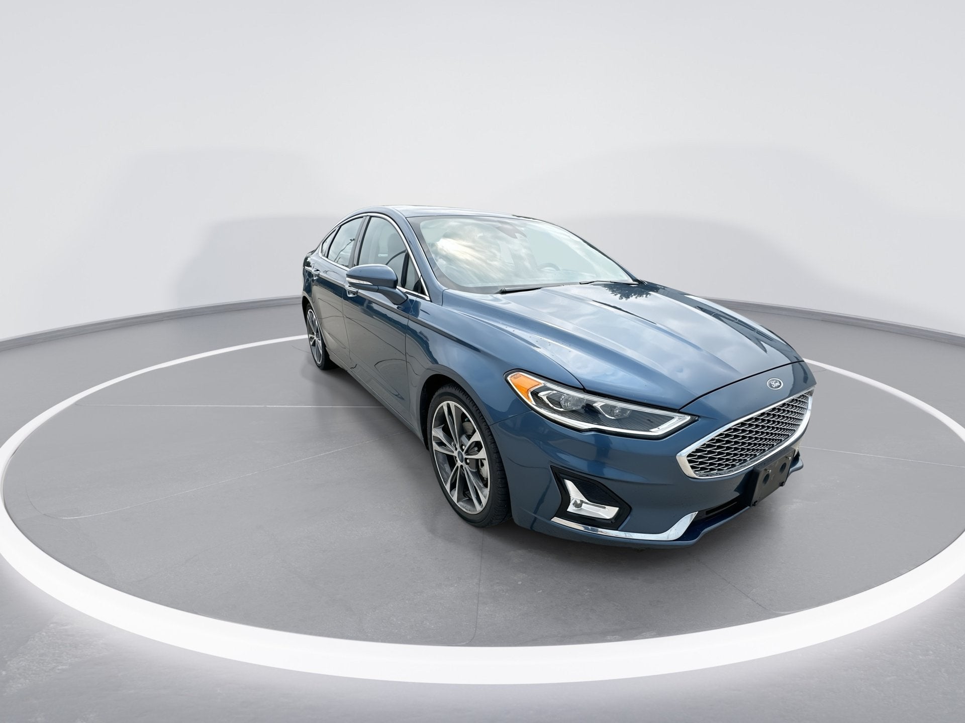 Used 2019 Ford Fusion Titanium with VIN 3FA6P0K97KR259319 for sale in Grand Island, NE