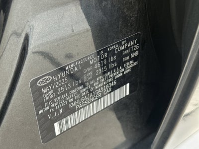 2025 Hyundai Sonata SEL